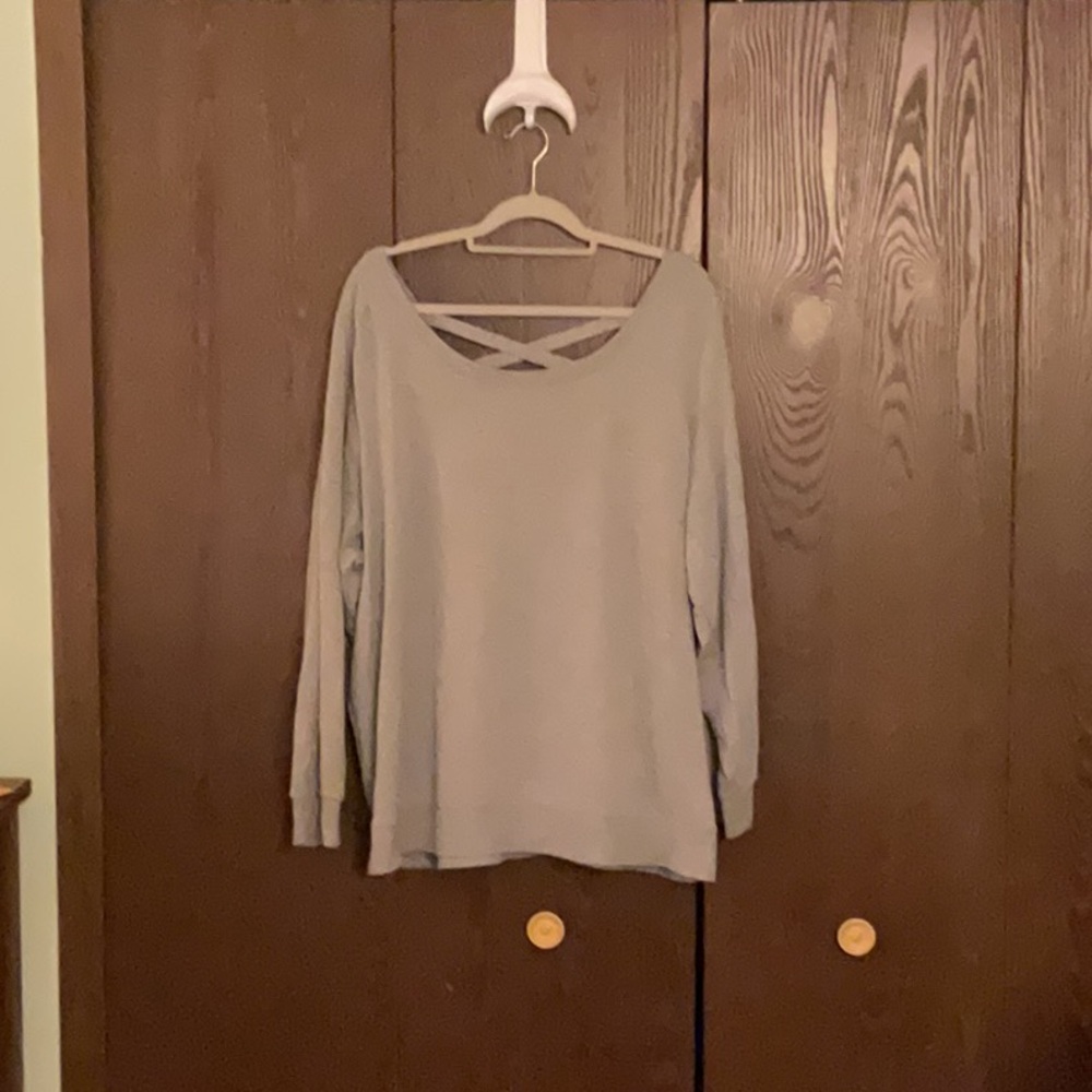 Torrid Active Lattice backed sweatshirt